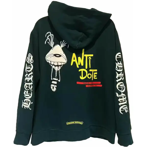 Chrome Hearts Antidote Dagger Zip Hoodie Green