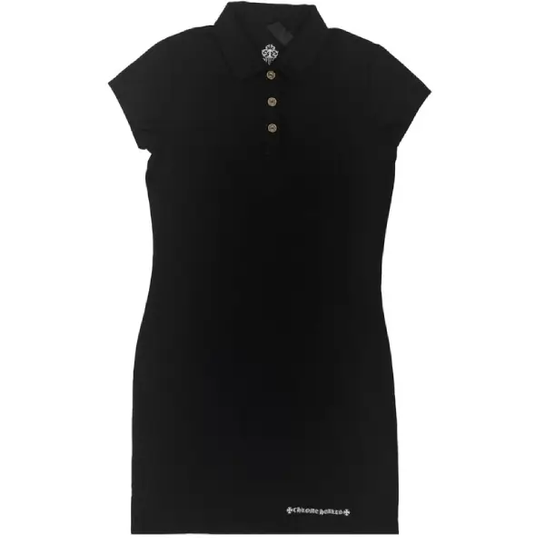Chrome Hearts Black Slim Dress