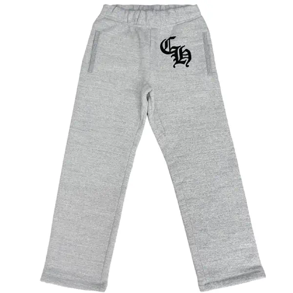 Chrome Hearts CH Logo Grey Sweatpants