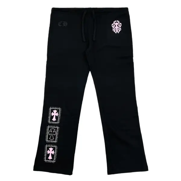 Chrome Hearts Deadly Doll Dagger Logo Sweatpants