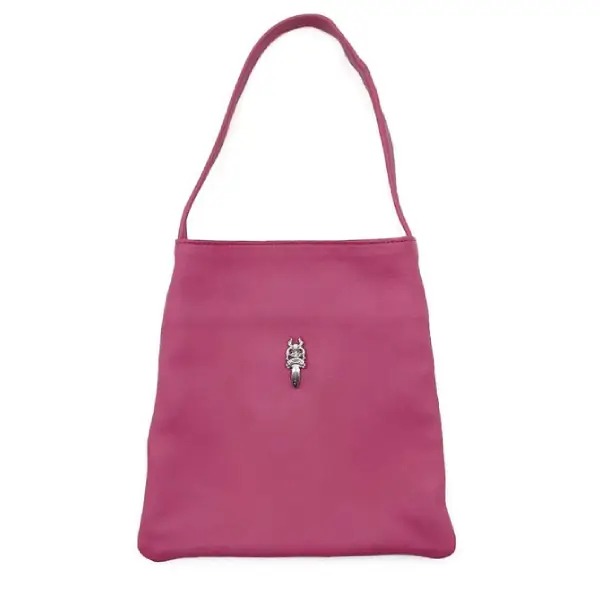 Chrome Hearts Dracula Dagger Pink HandBag