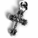Chrome Hearts Filigree Cross Charm Pendant