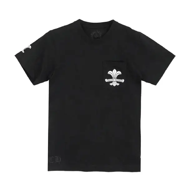 Chrome Hearts Fleur Scroll Logo Tee