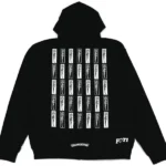 Chrome Hearts Foti Jarvis Block Zip Up Hoodie Black