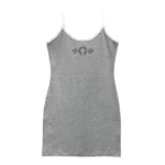 Chrome Hearts Gray Horseshoe Logo Tank top Dress