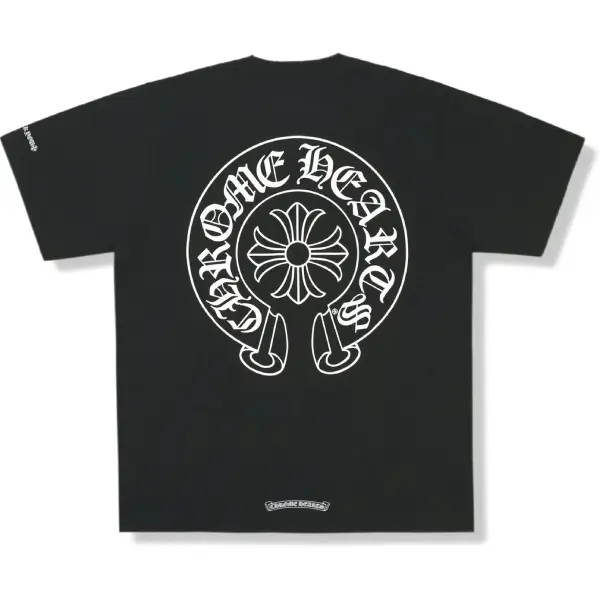 Chrome Hearts Horse Shoe Logo Pocket T-Shirt Black