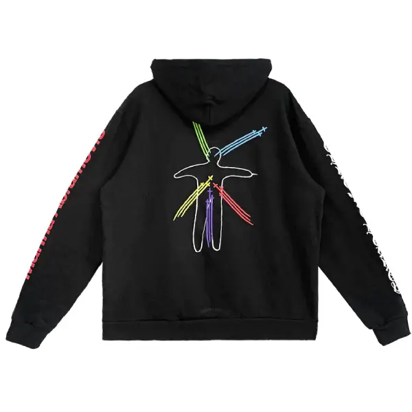 Chrome Hearts Marina Abramovic Graphic Print Black Pullover Hoodie