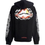 Chrome Hearts Matty Boy Flower Chomper Hoodie Black