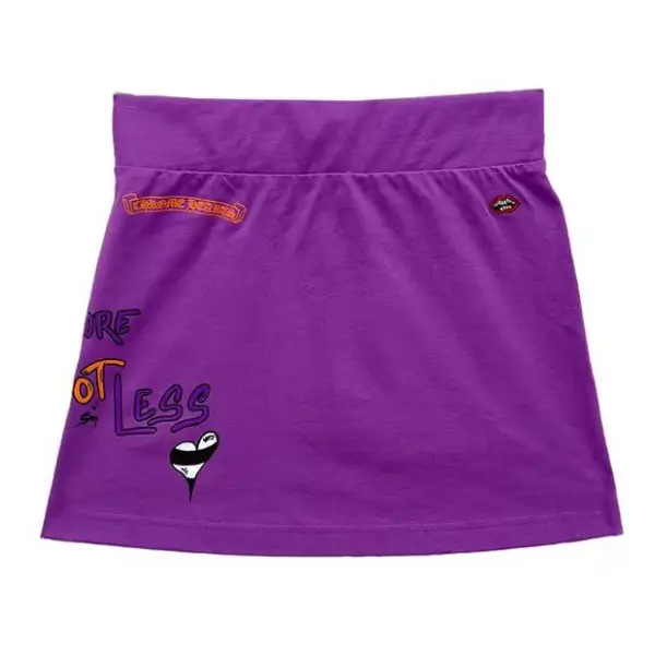Chrome Hearts Matty Boy PURRELLE Graffiti Skirt