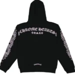 Chrome Hearts Matty Boy Shoulder Logo Hoodie Black/Pink