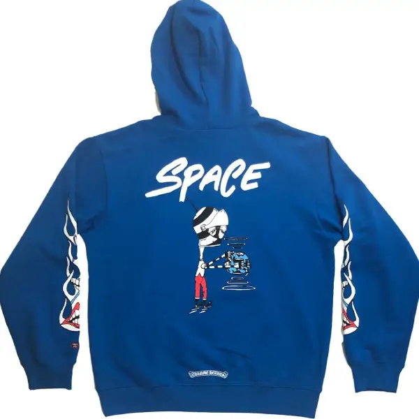 Chrome Hearts Matty Boy Space Hoodie Blue