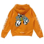 Chrome Hearts Matty Boy Vanity Orange Pullover Hoodie