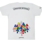 Chrome Hearts Multi Color Cross T-shirt White