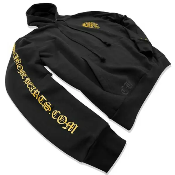 Chrome Hearts Online Exclusive Hoodie Black/Yellow