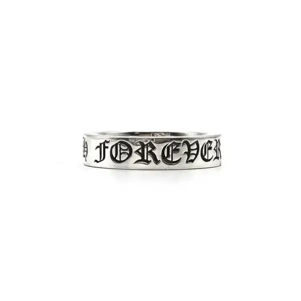 Chrome Hearts Silver Forever Ring