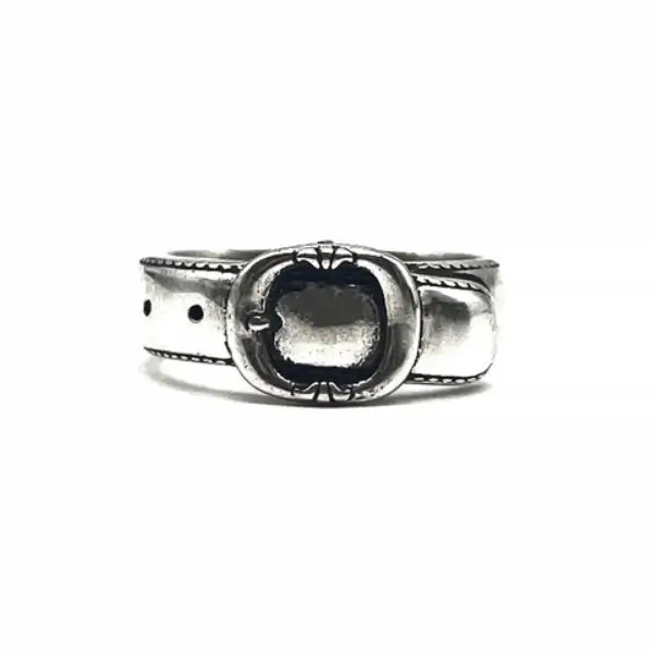 Chrome Hearts Silver Gunslinger Ring