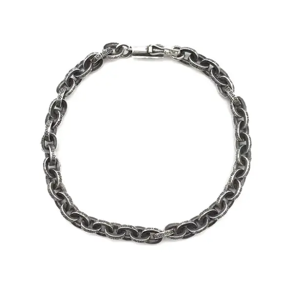 Chrome Hearts Silver Paperchain Bracelet
