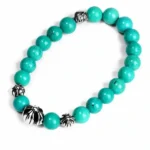 Chrome Hearts Turquoise Bead Bracelet